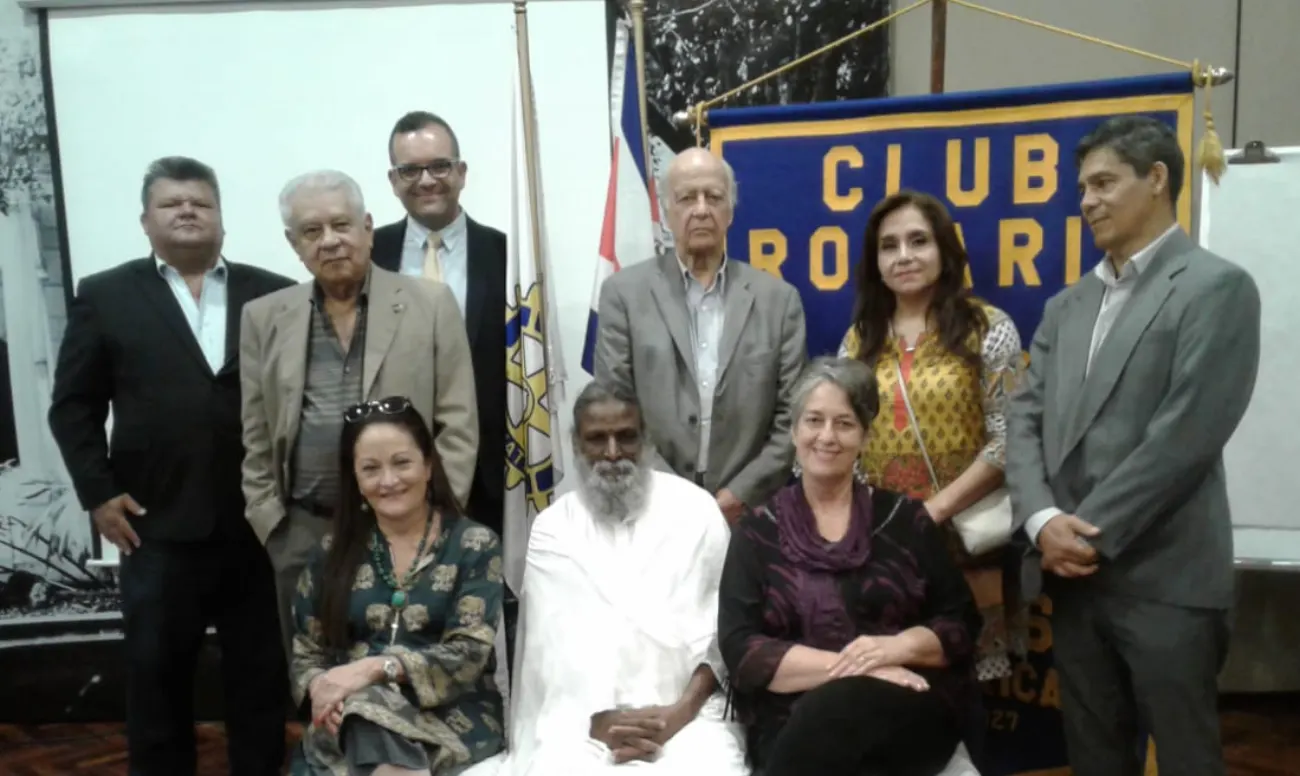 Swamiji with Costa Rica Government Officials
