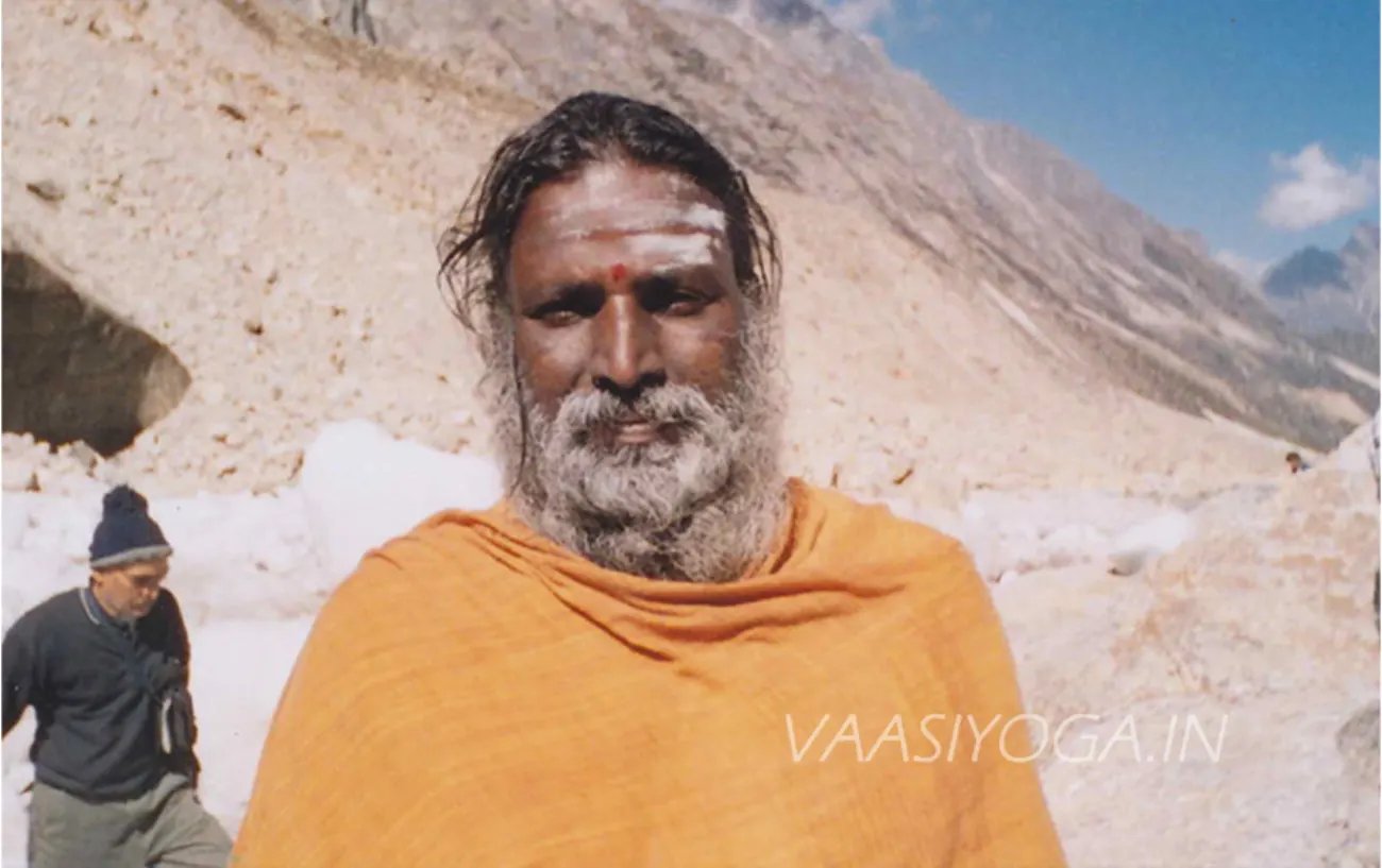 Swamiji in the Himalayas