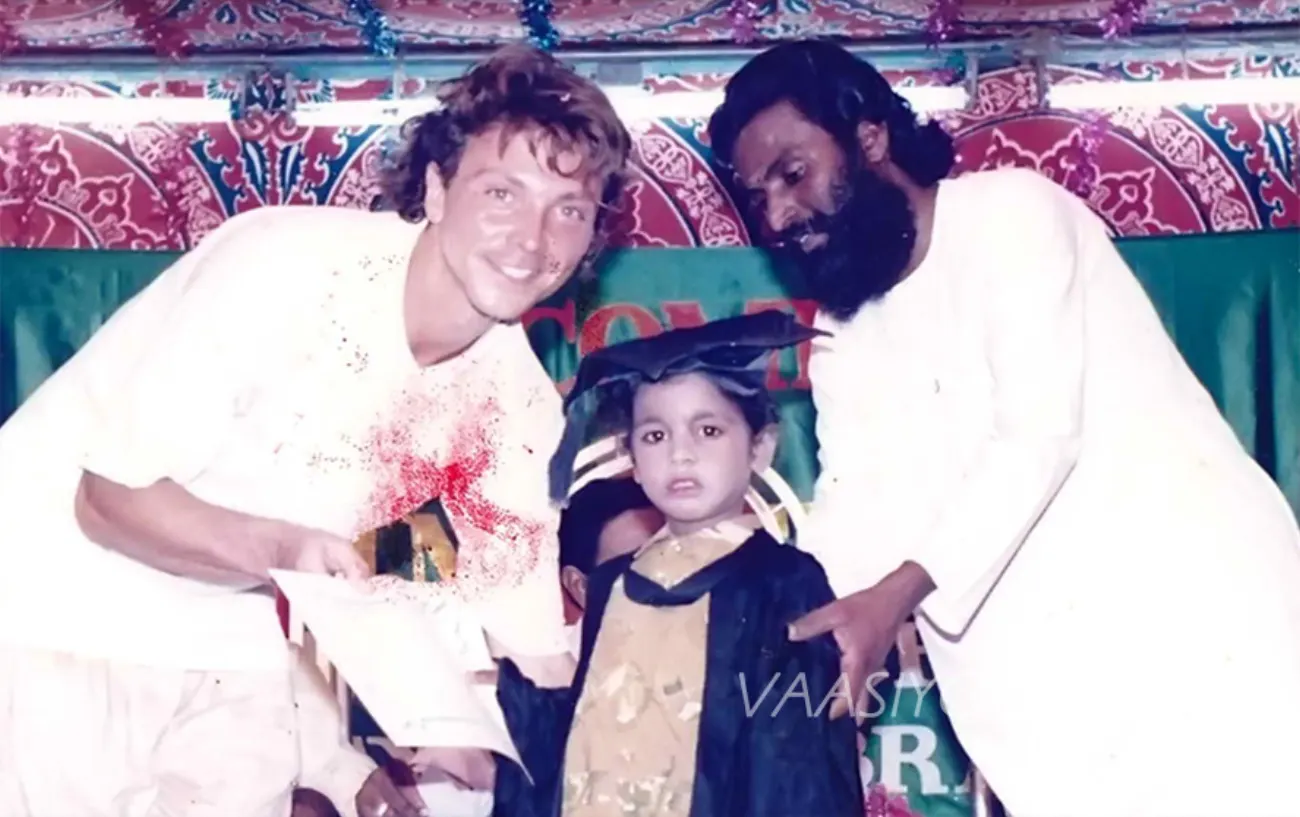 Swamiji with a Disciple, Early Days
