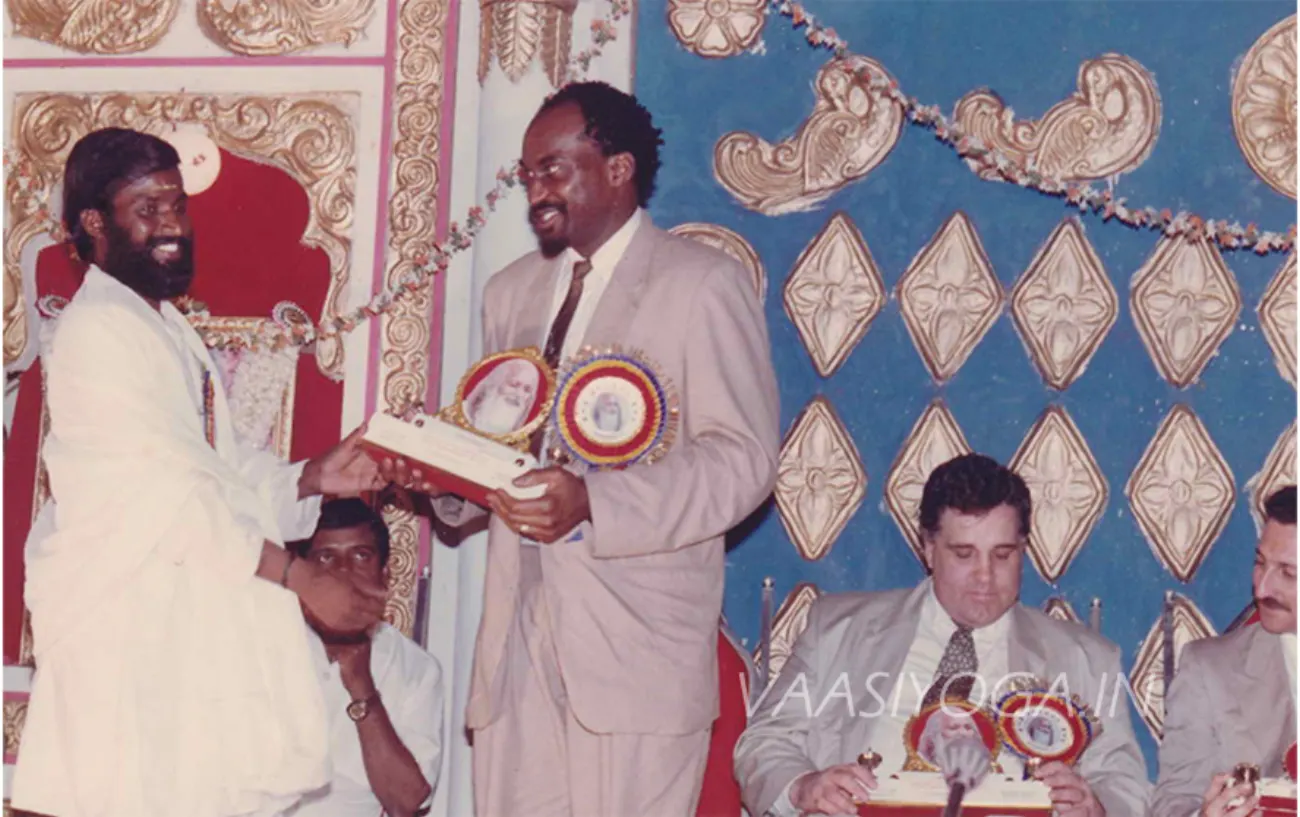 Swamiji with Dignitaries, Early Days